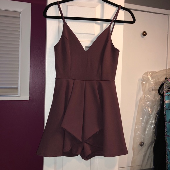 Purple Romper - Picture 1 of 4